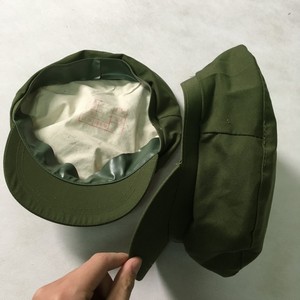 经典正品老式砍货 65式78式军绿色红卫兵帽子的确良解放帽包邮