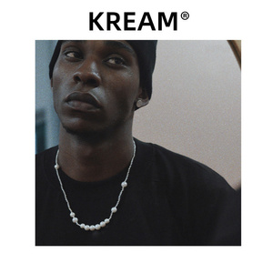 KREAM原创 真正品 明星同款复古天然贝珠珍珠项链男女锁骨链