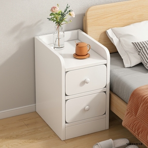床头柜小型超窄现代简约床边小柜子茶几欧式落地可移动抽屉柜一对