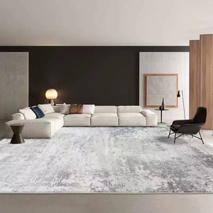 热门ins丙纶黄麻机织底意式极简轻奢客厅地毯沙发简约现代卧室毯