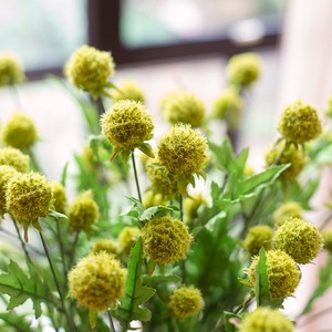 掬涵 松绒球 仿真植物假花绿植插花卧室客厅装饰地面桌面吊篮