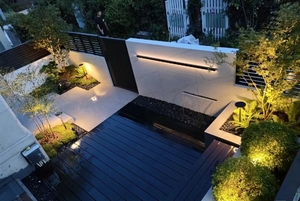 杭州庭院设计施工养护鱼池假山改造园林绿化屋顶露台花园别墅花园