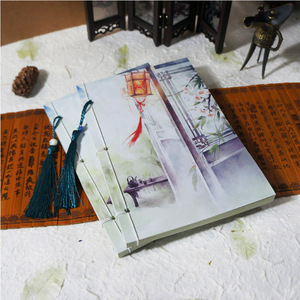 精美仿古线装手抄经文抄经宣纸 创意中国风手工笔记本空白日记本