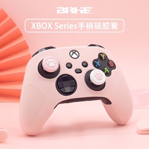 XBOX手柄保护套ONE SERIES游戏手柄硅胶套X360亲肤防滑猫爪摇杆帽