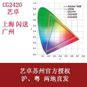 EIZO艺卓CG2420 24寸专业修图显示器 松下面板 内置校色仪 广色域