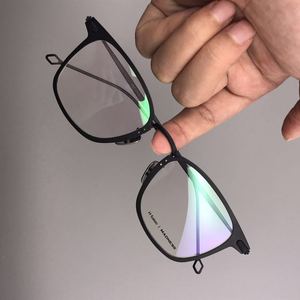 CR企划MADNESS眼镜框男女超轻黑框纯钛近视503m同款可配度数方潮