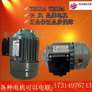 YS5014三相异步电动机YSB5024嵊州长风ZCB转子式油泵电机40W/60W