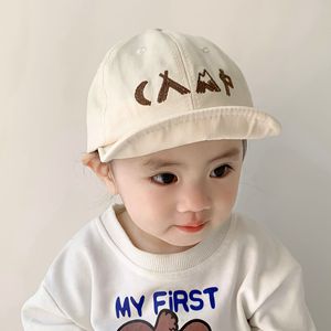 小M品牌6-12月婴儿帽子春秋款儿童鸭舌帽男宝1-2岁宝宝棒球帽薄款