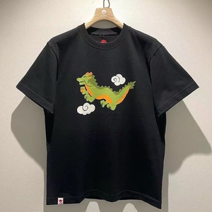 现货日单BEAMS JAPAN TSHIRT联名艺术家龙年限定圆领短袖T恤24SS