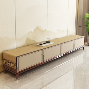 中式电视柜盖布防尘罩实木茶几桌布中国风长方形家用盖布台布定制