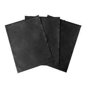 外贸爆款现货黑色磨砂拉链袋彩色服装包装尺寸印刷可定制CPE胶袋