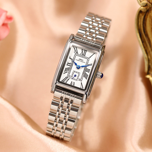 品牌新款小众轻奢复古手表女士方形ins风小表盘腕表女款时尚潮流