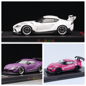 IG 1:64火箭兔牛魔王PANDEM Supra A90速霸合金汽车模型收藏摆件