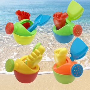洒水壶浇花壶宝宝浴室洗澡玩具沙滩套装迷你小水壶玩水工具热销