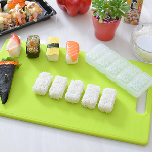 日本KM 军舰寿司模具便当制作饭团小工具饭团压模五格紫菜包饭盒