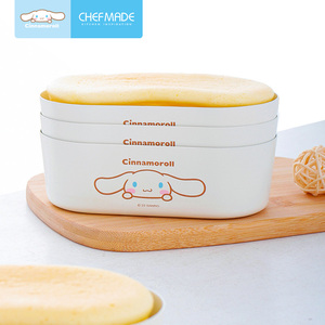 chefmade芝士蛋糕模具椭圆形日式家用不沾海绵盒乳酪蛋糕烘焙工具