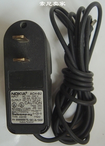 二手诺基亚8110手机的原装充电器 型号ACH-6U