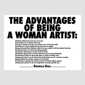 简约北欧一个女艺术家的独白英文简约艺术海报装饰画自粘贴画画芯