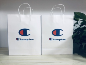 冠军 Champion  包装袋 手提袋 纸袋  购物袋 服装袋 正品 专柜