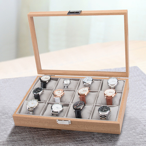 皮质手表箱首饰展示盒腕表礼盒包装盒手链眼镜整理盒收纳盒手表盒
