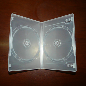 14MM 加厚 透明CD/DVD光盘盒 塑料包装盒 PP盒 单多片装 可插彩页