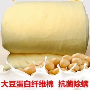 大豆棉整张大豆蛋白纤维棉芯棉胎大豆纤维填充物填充棉丝棉宝宝棉
