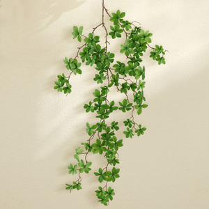仿真绿植假树叶日本吊钟植物塑料假花藤条仿真花客厅管道遮挡装饰