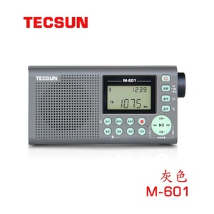 德生TECSUN M601蓝牙录音便携式FM调频音乐收音机播放器