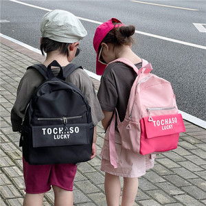 幼儿园书包韩版新款男女孩潮流背包时尚外出游玩大容量轻便双肩包