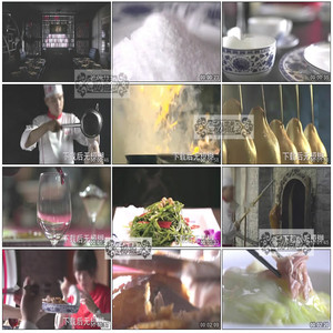便宜坊北京烤鸭美食餐饮制作广告宣传片酒楼高清视频素材