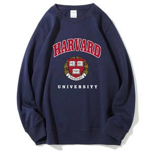 Harvard University卫衣纪念品哈佛大学校服圆领加绒厚薄春秋冬