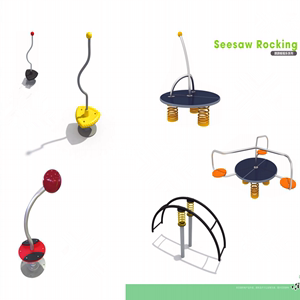 网红户外摇摇乐弹簧摇马公园非标玩具新款游乐场玩具儿童游戏区