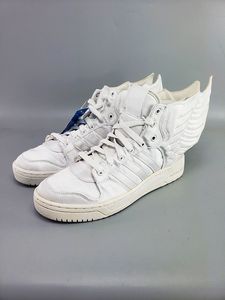 三叶草板鞋专柜正品adidas OBYO JS WINGS 白翅膀 V20699