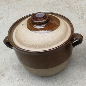 老式土砂锅炖锅砂罐煲汤家用陶瓷沙罐燃气耐高温小沙锅煨汤瓦罐