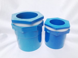 40-110mm 溢流管件平头下水器水箱排水塑料PVC接头鱼缸消防接头