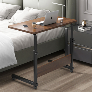 床边桌可移动升降小桌子学生宿舍学习桌写字桌家用书桌卧室电脑桌