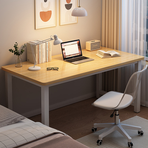 电脑桌台式简约现代卧室书桌学生学习家用写字桌简易小户型办公桌