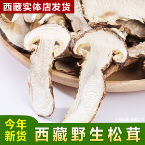 野生松茸干货野生菌菇新鲜松茸干片非姬松茸滋补特产正宗西藏50g