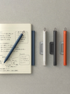 日本ZEBRA斑马随记中性笔pitan简约手账附带磁吸笔记本笔夹 0.5mm