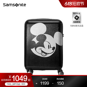 Samsonite新秀丽x迪士尼米奇联名行李箱女大容量拉杆箱旅行箱AF9
