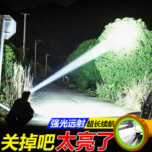 头灯可充电式强光超亮LED头戴式户外家用骑行手电筒远射夜钓鱼灯8