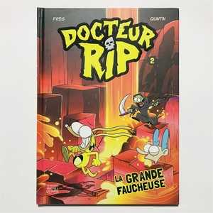 法语原版漫画 docteur rip la grande faucheuse 精装