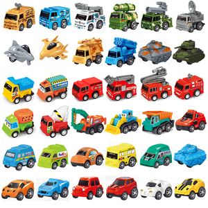 地摊货小孩玩具回力小车玩具车迷你工程车儿童小汽车玩具套装批发