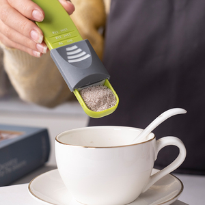家用盐勺咖啡计量勺子奶粉定量称量勺厨房工具烘焙量勺带刻度克数