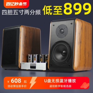 Fgoola301电子管胆机功放机发烧级hifi组合音响套装家用桌面音箱