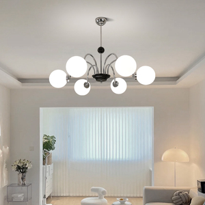 玻璃球吊灯客厅现代简约北欧轻奢风餐厅灯具设计师创意家居卧室灯