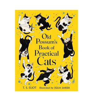 【现货】【西班牙插画师Júlia Sardà】老负鼠的猫经 Old Possum's Book of Practical Cats 英文青少年读物