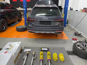 奥迪A4L a4allroad avant A5 A6L A7改装升级KWV3绞牙避震器减震