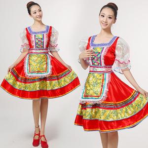 俄罗斯民族舞蹈服装外国话剧服装欧洲宫廷服装公主女仆装新款促销