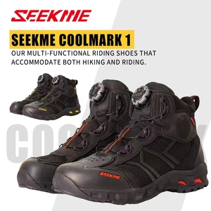 新款SEEK ME coolmark夏季网眼透气旅行骑行靴摩托车防护骑行鞋